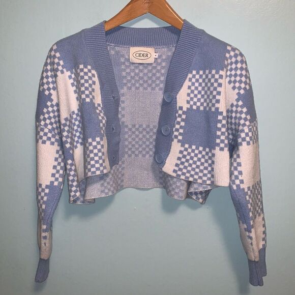 Cider Cropped Sweater Small - Picture 1 of 4